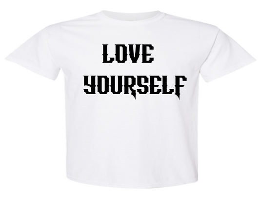 Women’s Self-Love Graphic Short Sleeve T-Shirt